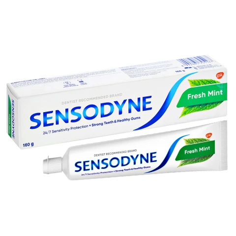 Kem đánh răng Sensodyne Bạc hà the mát 160g