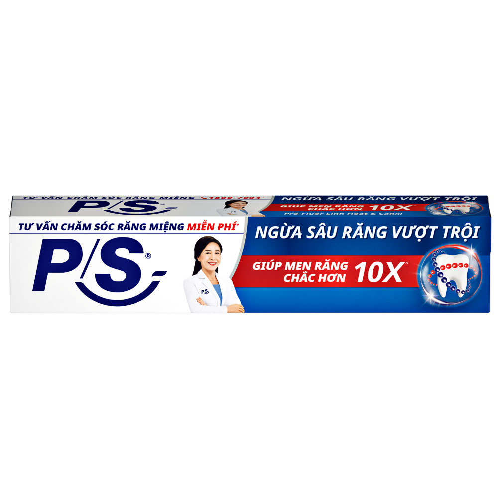 Kem đánh răng PS  ngừa sâu răng vượt trội 230g