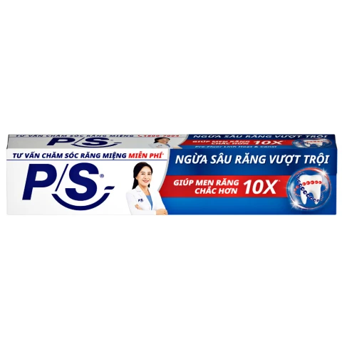Kem đánh răng PS  ngừa sâu răng vượt trội 230g