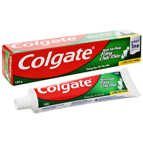 Kem đánh răng Colgatengừa sâu răng hương bạc hà  180g