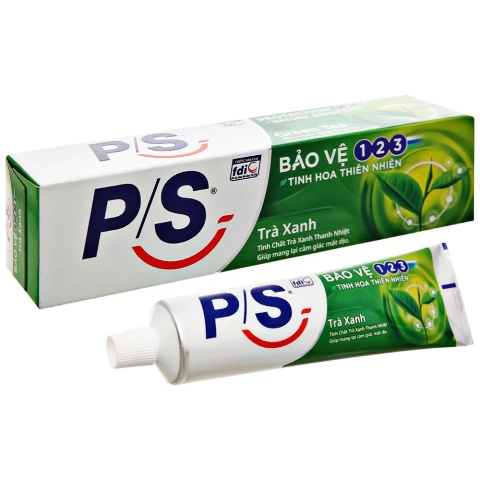 Kem đánh răng PS Trà xanh 123  180g