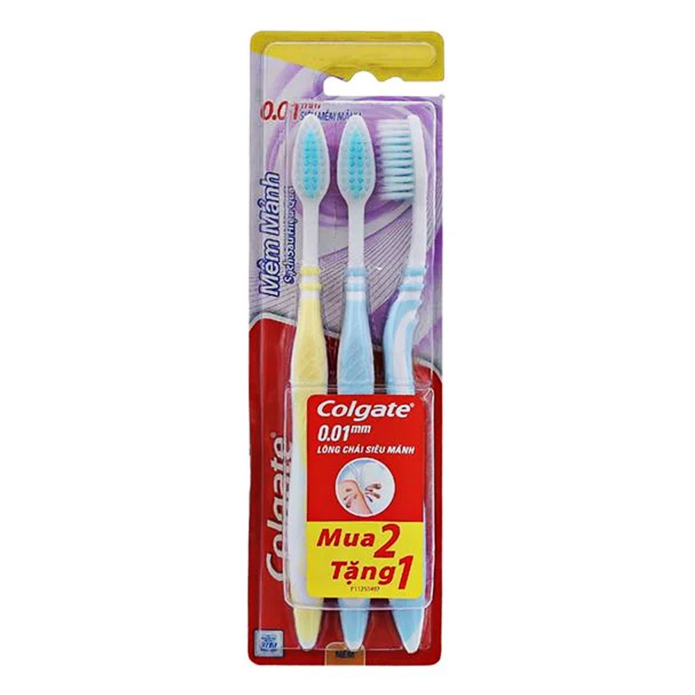 Bàn chải đánh răng Colgate sạch sâu hiệu quả 2 tặng1