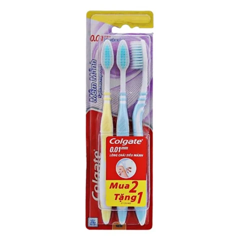 Bàn chải đánh răng Colgate sạch sâu hiệu quả 2 tặng1