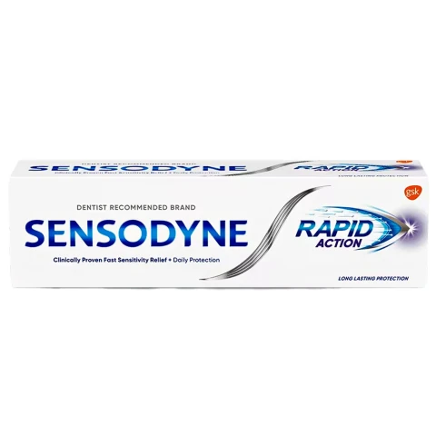 Kem đánh răng Sensodyne Rapid Action giảm ê buốt 100g