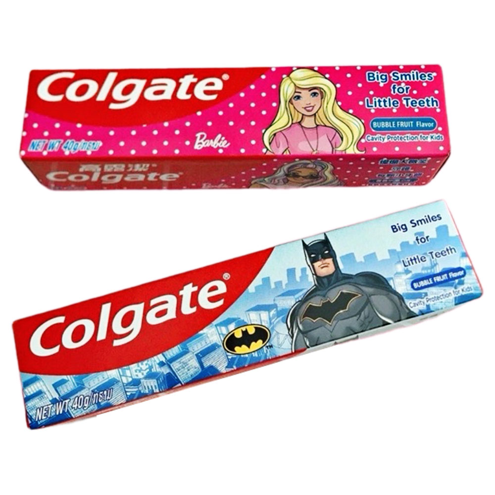 Kem đánh răng Colgate Trẻ em  batman/Barbie 75g