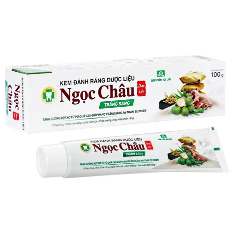 Kem đánh răng Ngọc Châu  trắng sáng  170g