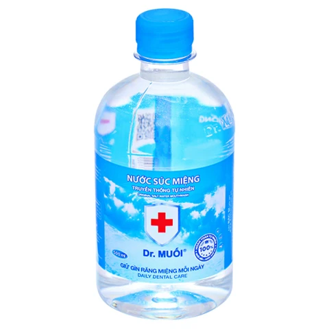 Nước súc miệng  Dr.Muối  truyền thống  500ml