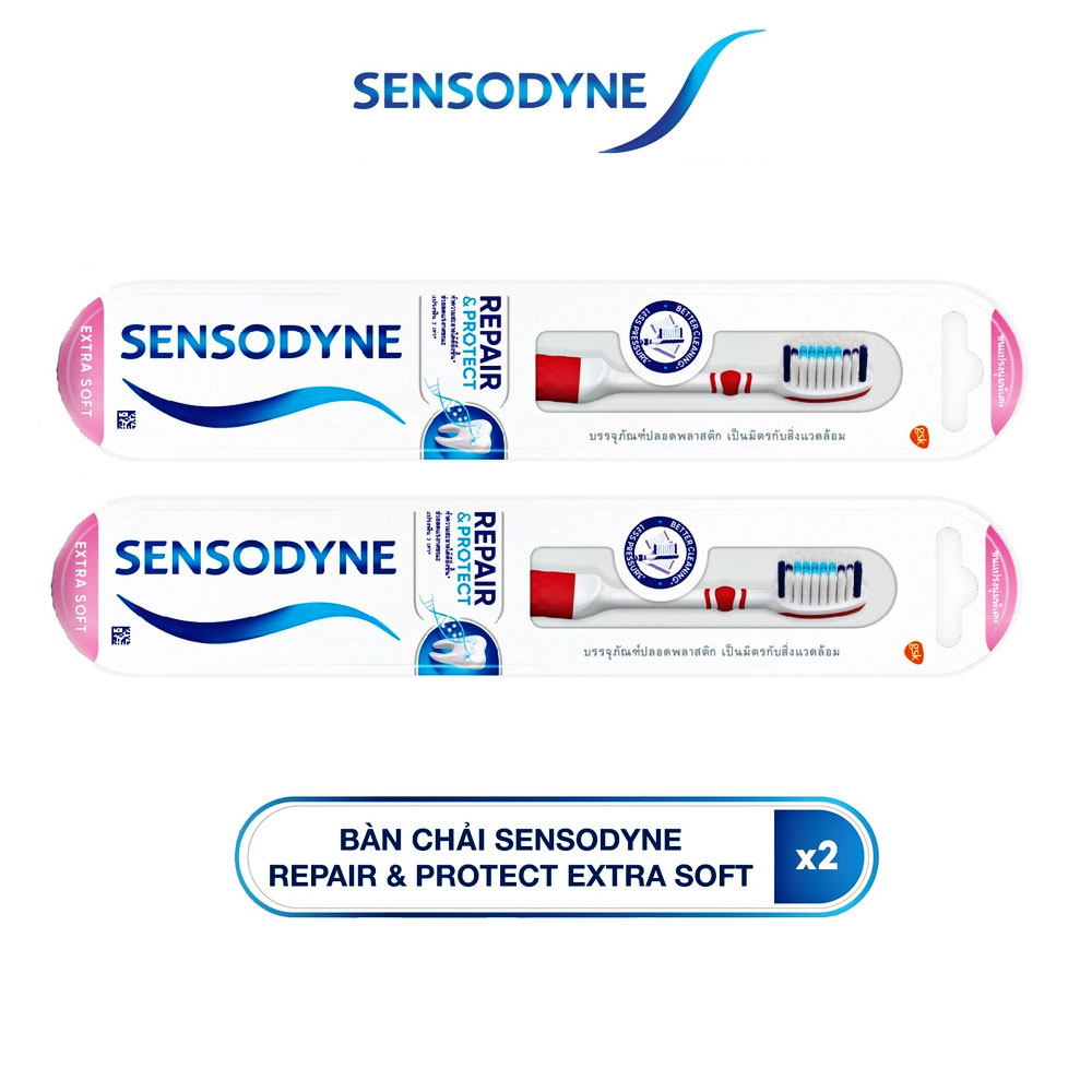 Bàn chải đánh răng  Sensodyne Repair  Extra soft x2