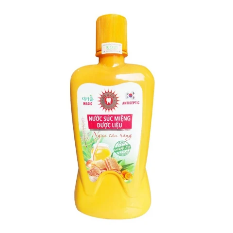 Nước súc miệng  EQ Tech Dược Liệu Ngừa Sâu Răng 500ml