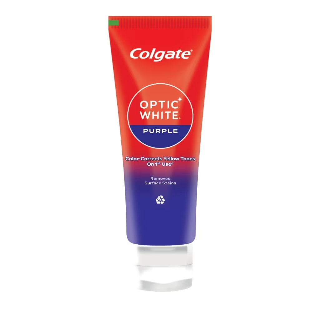 Kem đánh răng Colgate Optic White Purple 100g