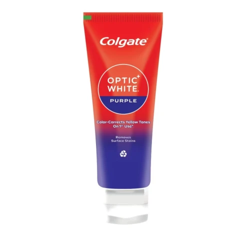 Kem đánh răng Colgate Optic White Purple 100g
