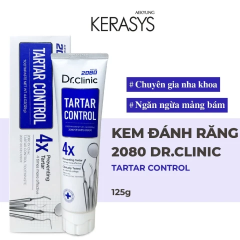 Kem đánh răng2080 Aekyung ngăn ngừa mảng bám125g
