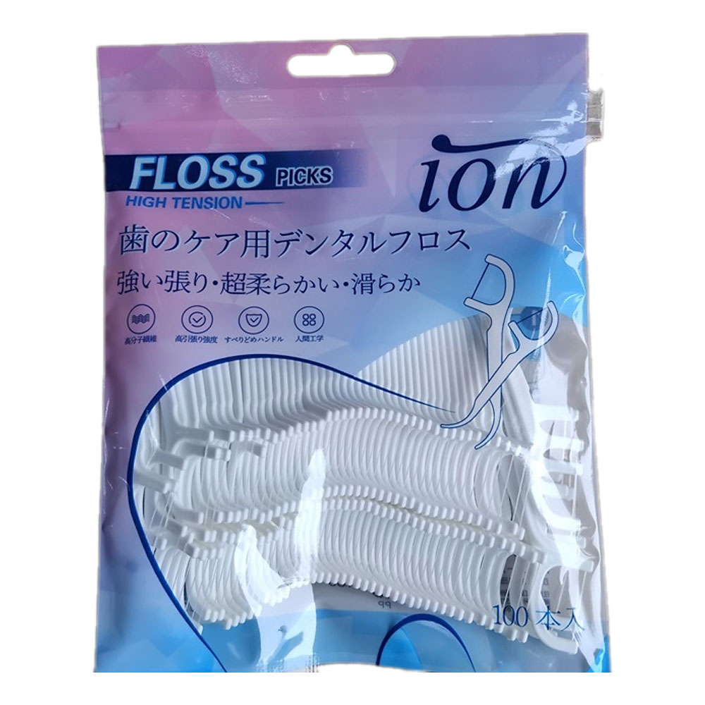 Tăm chỉ nhựa hiệu K189 FLOSS PICK( 100 Chiếc / Gói )