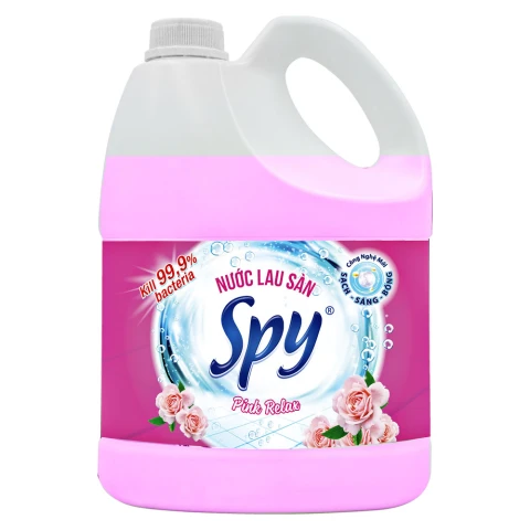 Nước lau sàn Spy hồng   3.6L