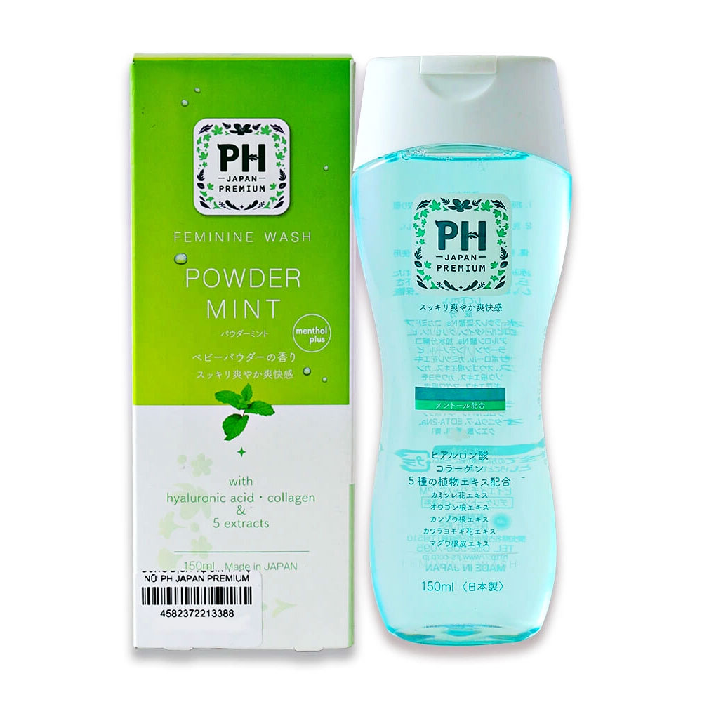 Dung dịch vệ sinh PH  Japan Premium hương Bạc hà 150ml