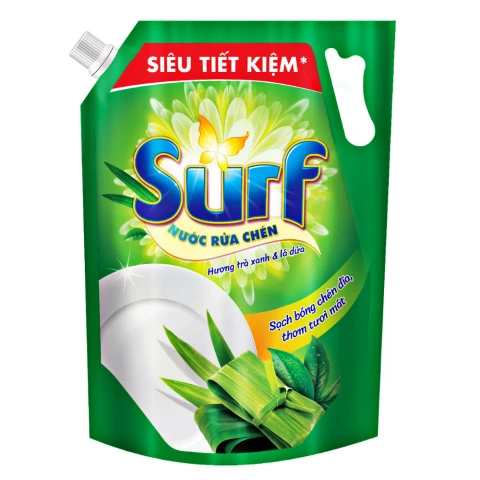 SURF NRC Hương Trà xanh&Lá dứa 3.2kg/4 Túi