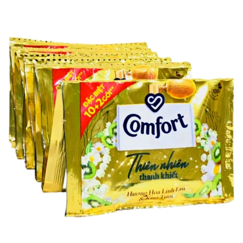 Nước xả vải Comfort thanh khiết hương linh lan kiwi  20ml