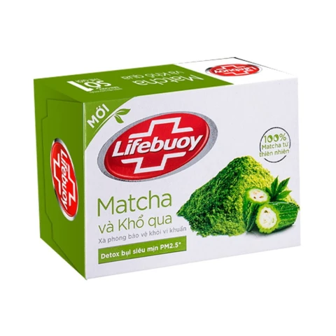 Xà bông Lifebuoy Matcha  Qua 125g
