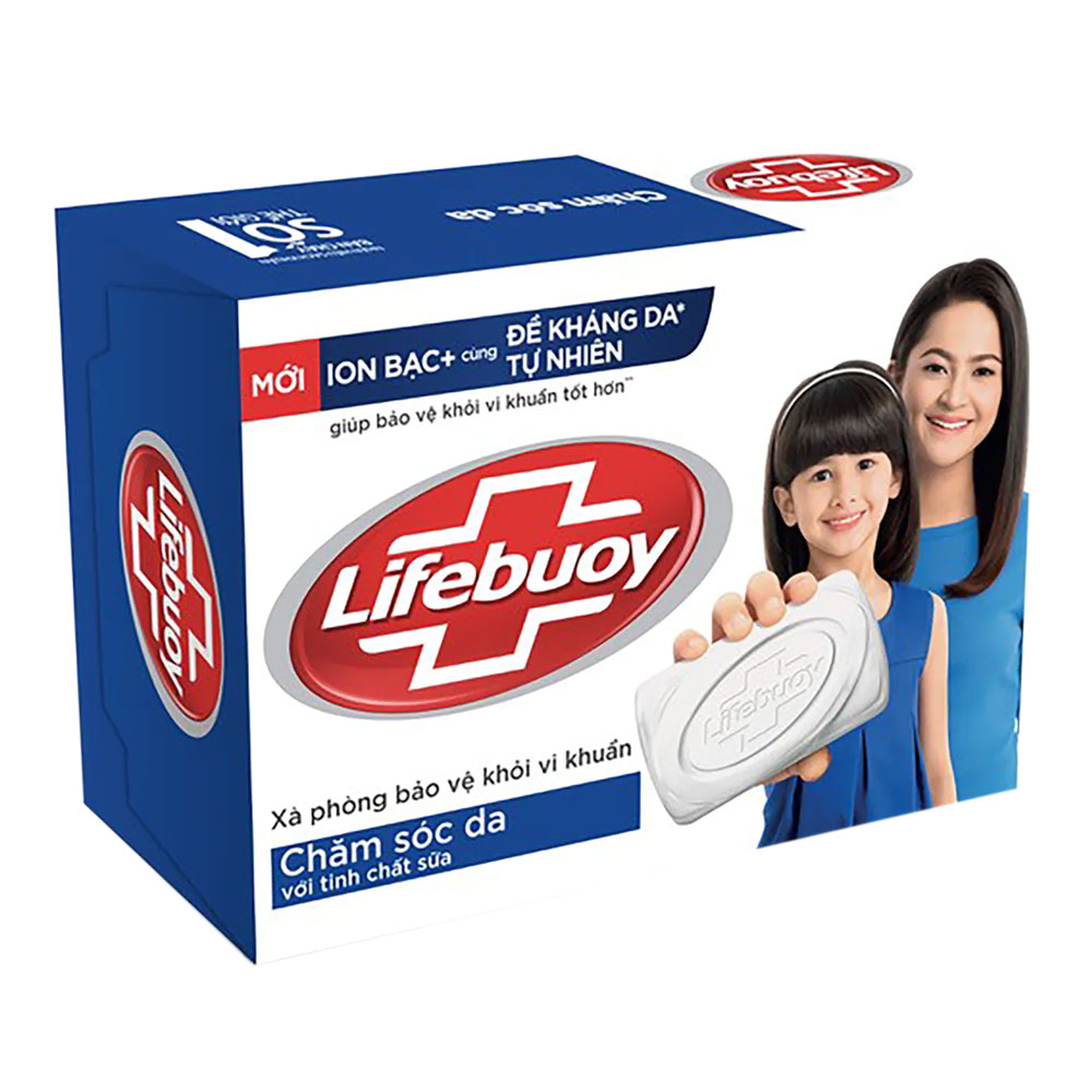 Xà bông Lifebuoy Sữa Dưỡng Ẩm 125g 125g