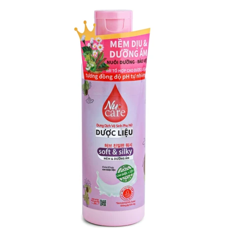 Dung dịch vệ sinh Nucare soft    150ml