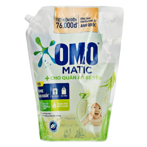 Omo NG dịu nhẹ cho bé yêu 3.8kg/4