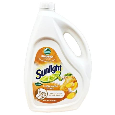 Nước rửa chén Sunlight Thiên nhiên gừng can 3.5KG