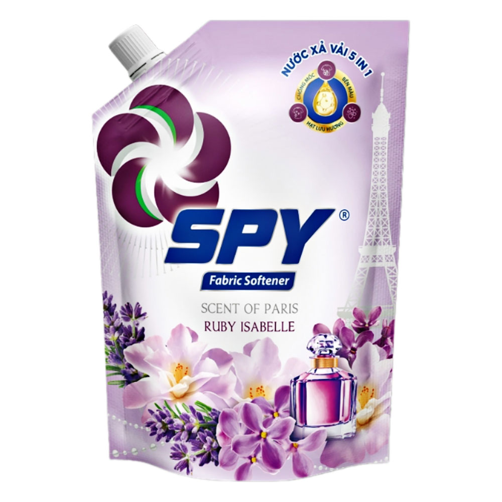 Nước xả vải Spy  RUBY ISABELLE  5 in1 túi  1.2L