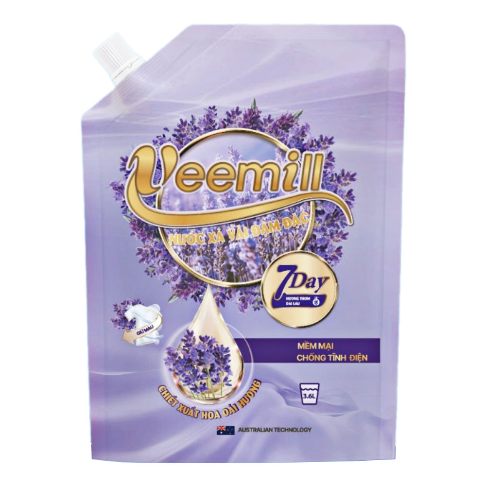 Nước xả vải Veemill túi  3.6L