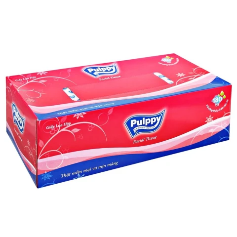 Giấy ăn Puppy hộp  180 tờ