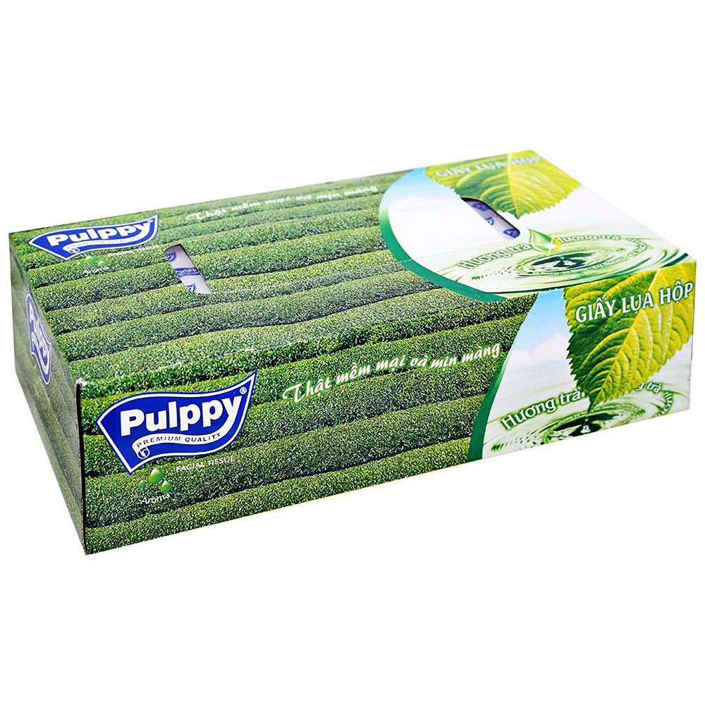 Giấy ăn Puppy hộp trà 100 tờ 
