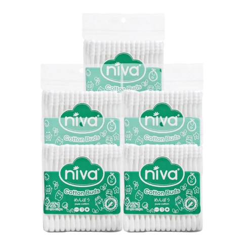 Tăm bông niva túi người lớn az1 60 que