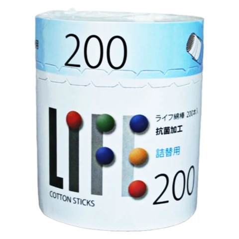 Tăm bông Life hộp giấy 8079 200 que