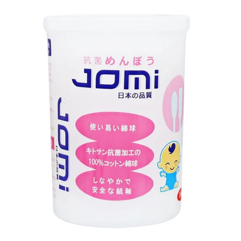Tăm bông Jomi trẻ em kháng khuẩn  160 que