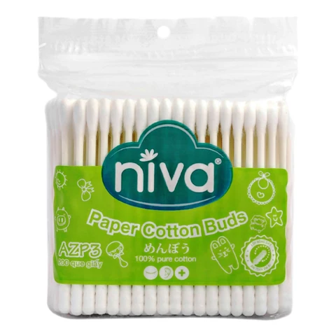 Tăm bông Niva que giấy AZP3 200 que