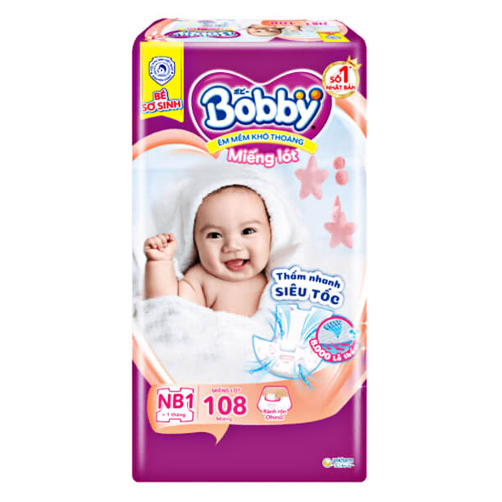 Miếng lót Babby Newborn 1 108M