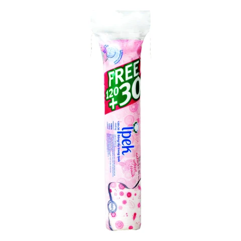 Bông tẩy trang Ipex 120 miếng + 30 miếng x 2 + khuyến mại