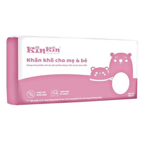 Khăn vải Kin kin khô cho mẹ và bé  300g