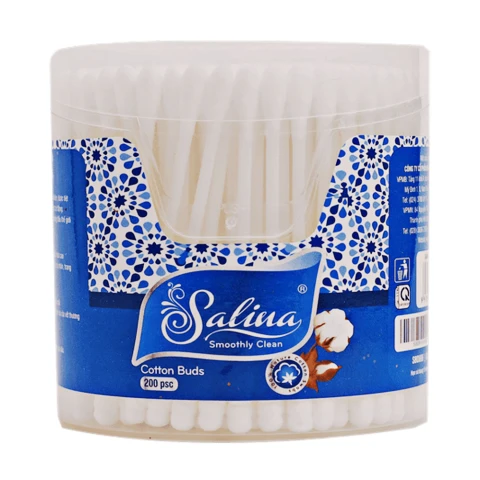 Tăm bông Salina hộp người lớn SBD06 200 que