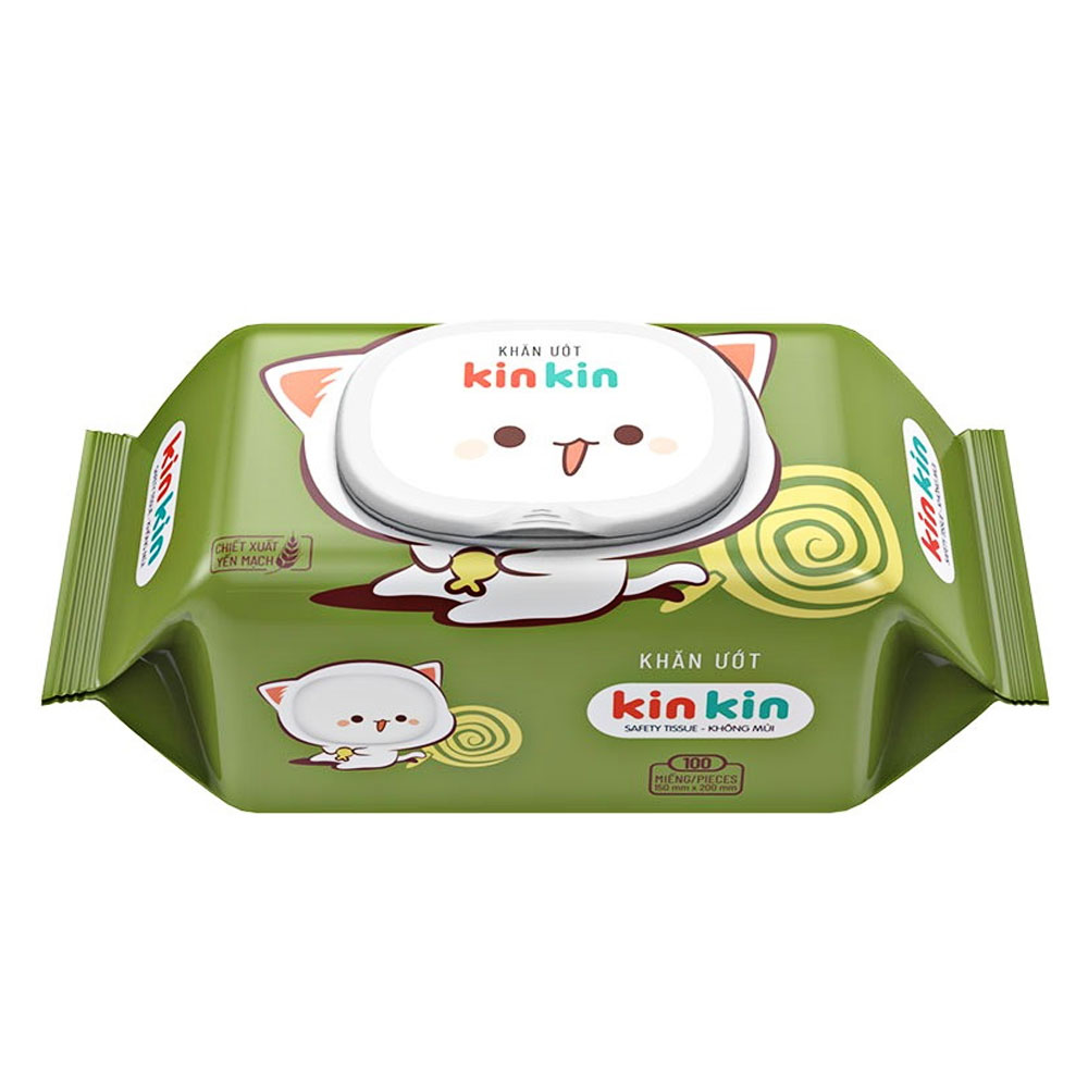 Khăn ướt  Kin kin 100 tờ không mùi  mua 1 tặng 1
