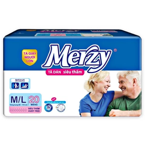 Tã dán người lớn   Merzy M L 10