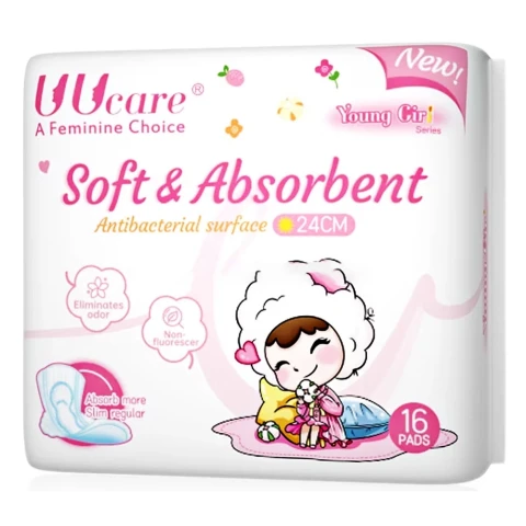 Băng vệ sinh Young Girl dùng ban ngày 24cm  16 miếng 