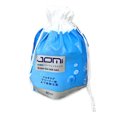 Khăn mặt  Jomi dùng  một lần túi 80 tờ 