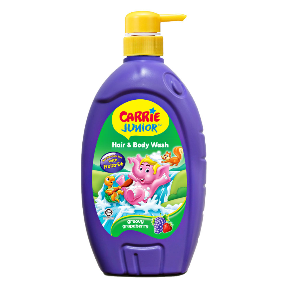 Carrie Junior tắm gội trẻ em Grapeberry 700g/12