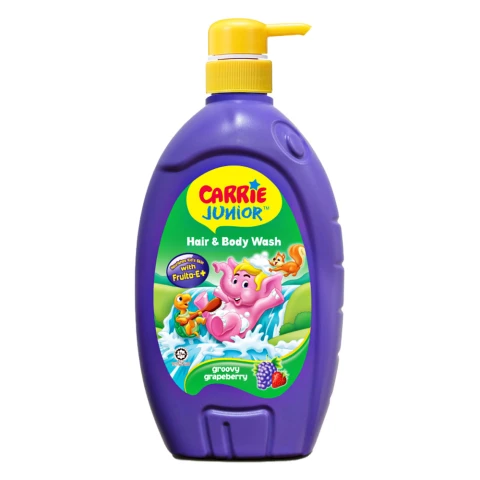 Carrie Junior tắm gội trẻ em Grapeberry 700g/12