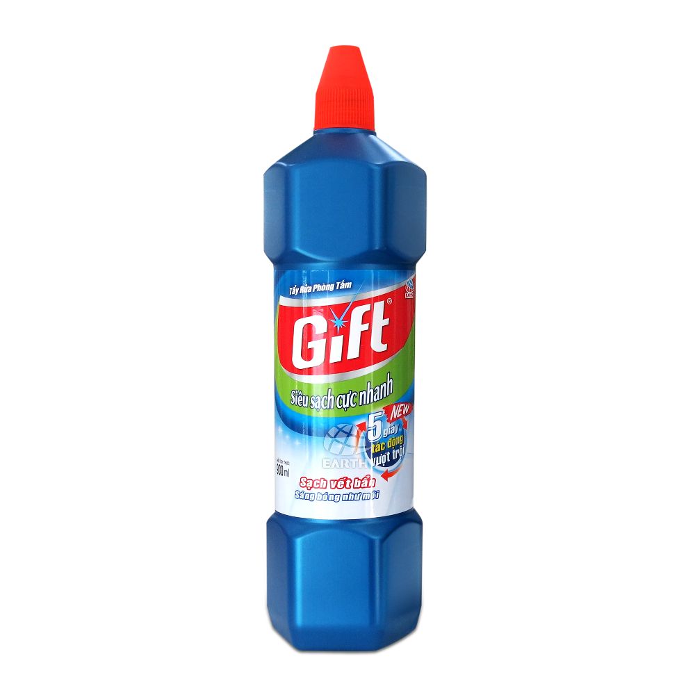Nước tẩy nhà tắm Gift siêu sạch 900ml