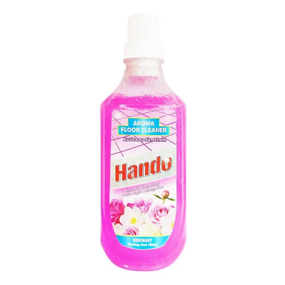 Nước lau sàn Hando hương hoa hồng 1L