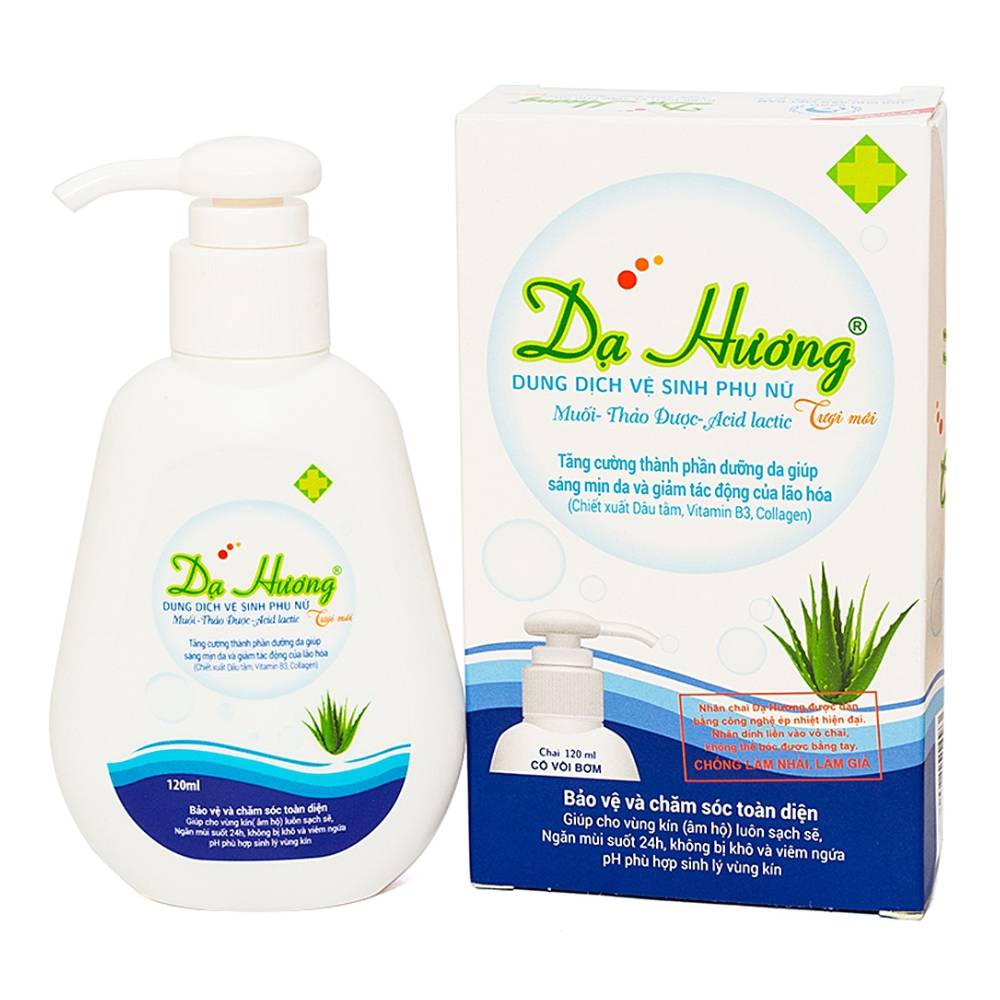 DD VS Dạ Hương lô hội tươi mới vòi 120ml*10/100@