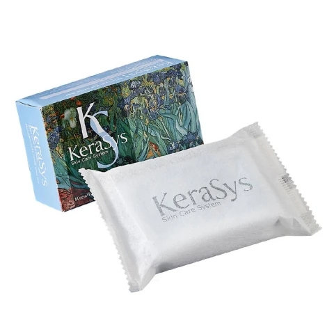 Xà bông Kerasy  màu xanh  cho da dầu 100g