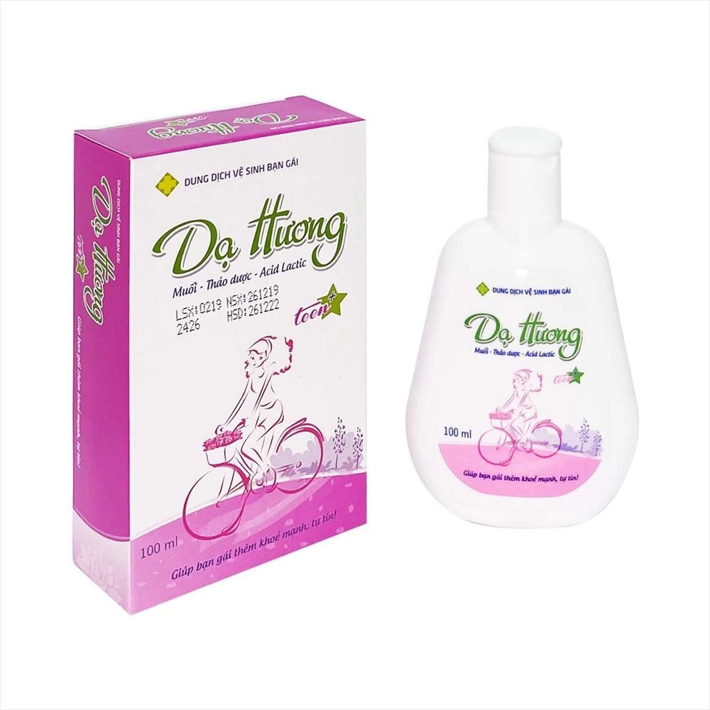 Dung dịch vệ sinh  phụ nữ  dạ hương mềm mịn 100ml