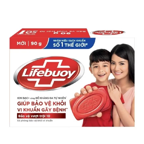 Xà bông Lifebuoy bảo vệ vượt trội  90g